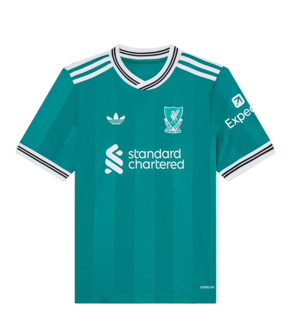 Terza maglia verde Liverpool 2025/2026