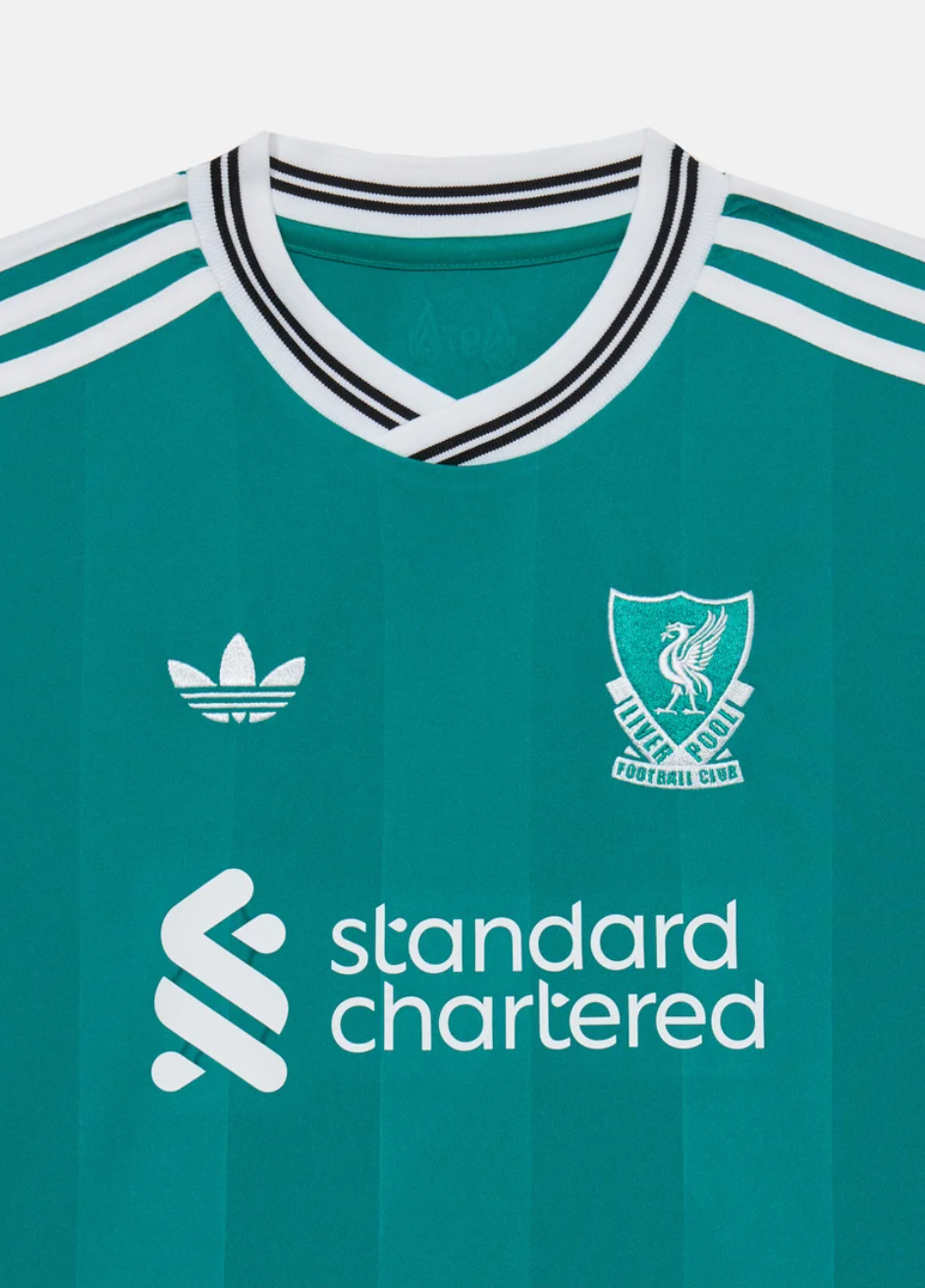 Terza maglia verde Liverpool 2025/2026