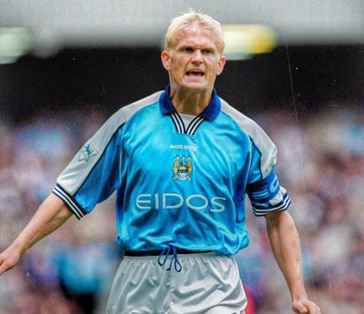 Manchester City 1999–2001 Retro Heimtrikot