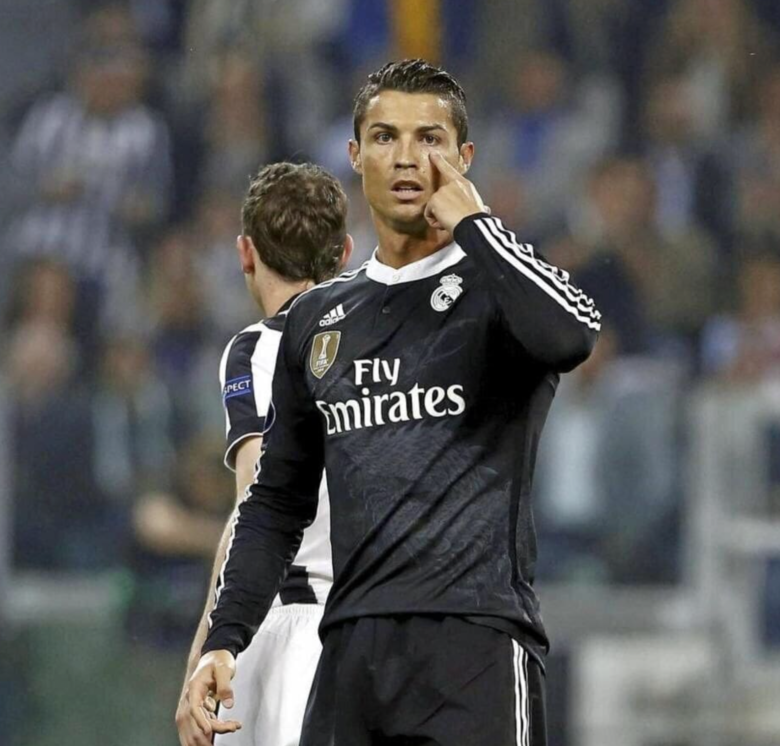 2014-2015 Real Madrid Drittes Auswärts Langarmtrikot