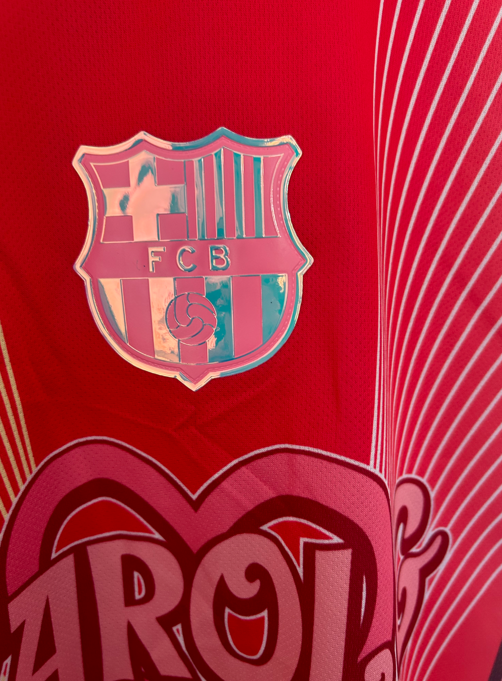 FC Barcelona Karol G Trikot Pink Sonderedition