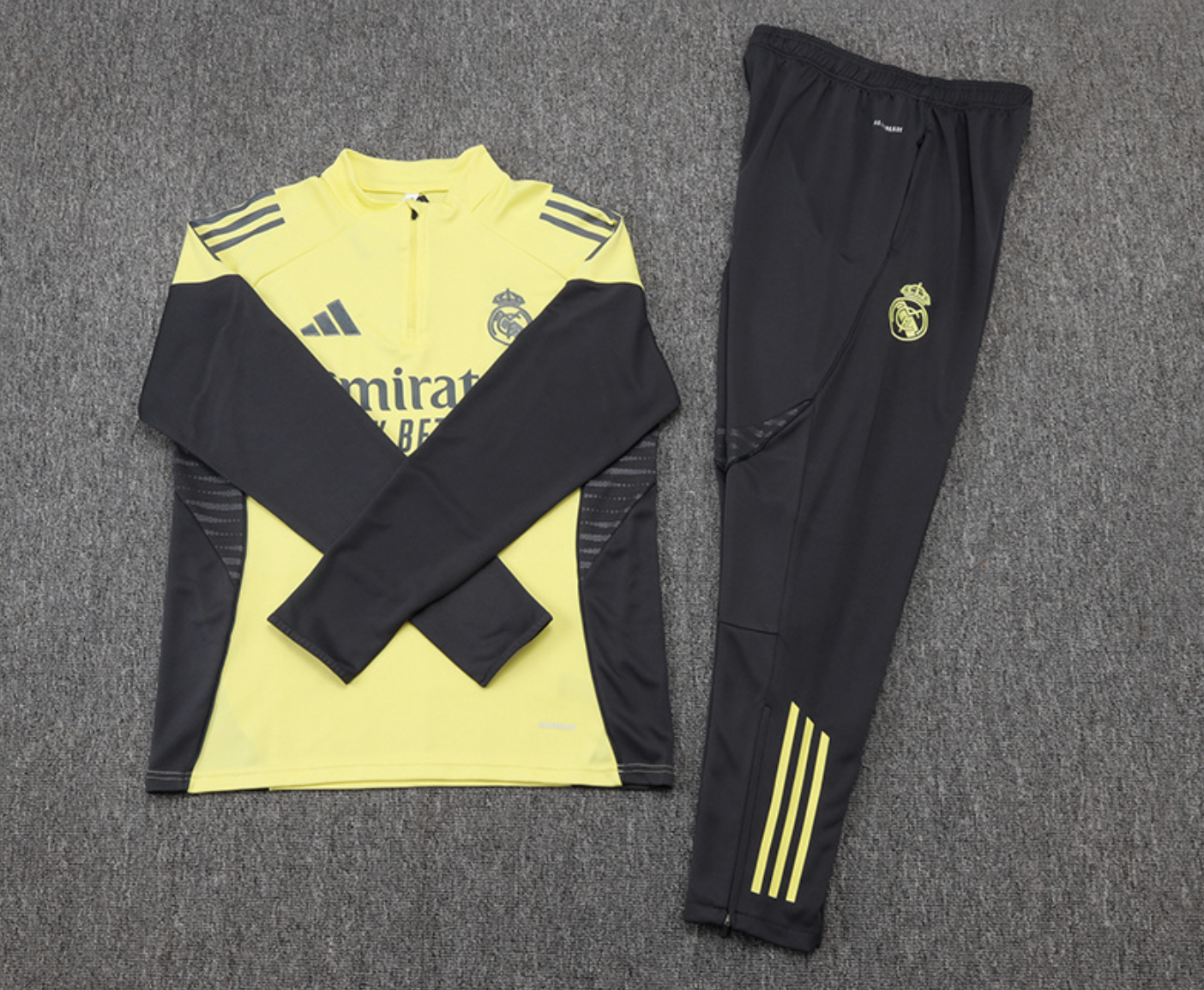 Real Madrid 2025/2026 Gelber Trainingsanzug