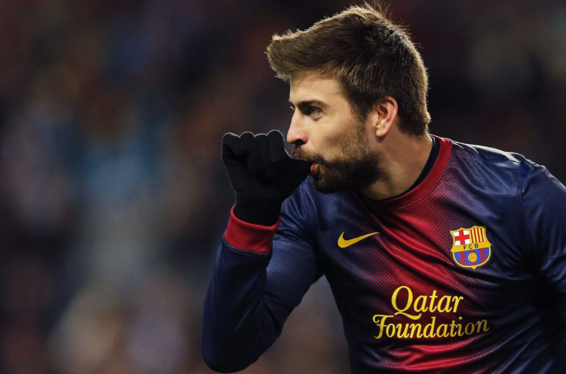 FC Barcelona Heim Retro-Trikot Langarm 2012/2013