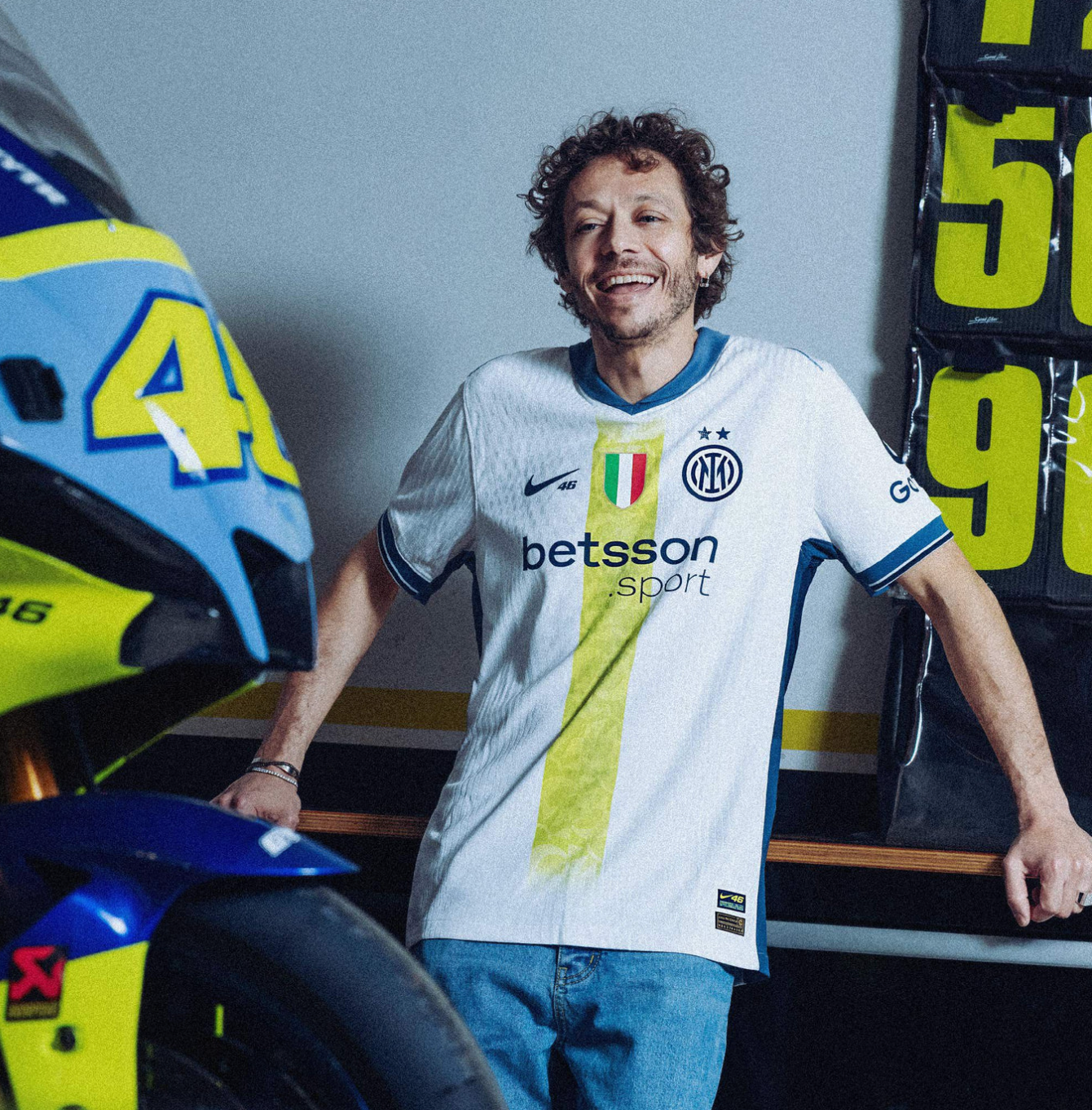 Inter Mailand Valentino Rossi Spezialedition Trikot