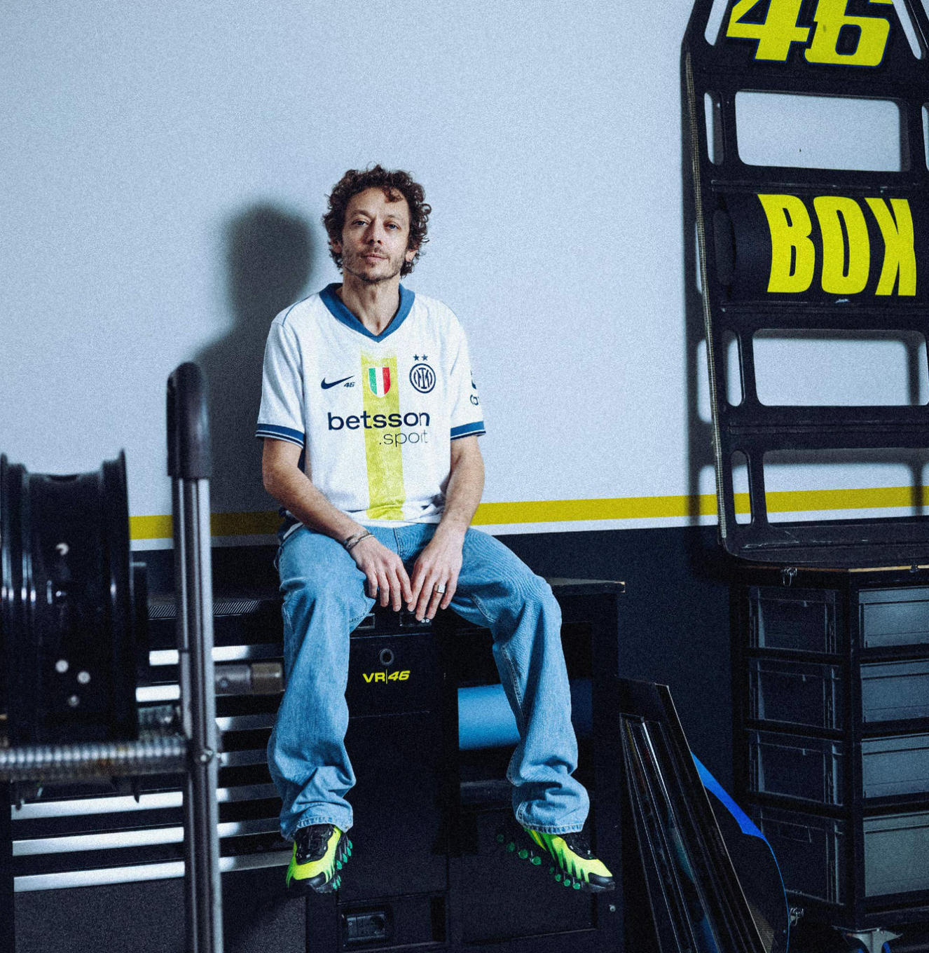 Inter Mailand Valentino Rossi Spezialedition Trikot