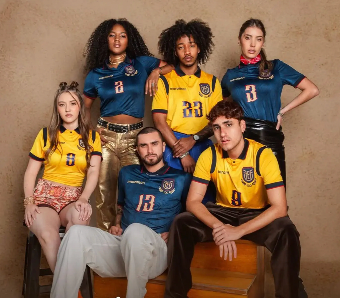 Ecuador Auswärtstrikot 2026 Weltmeisterschaft