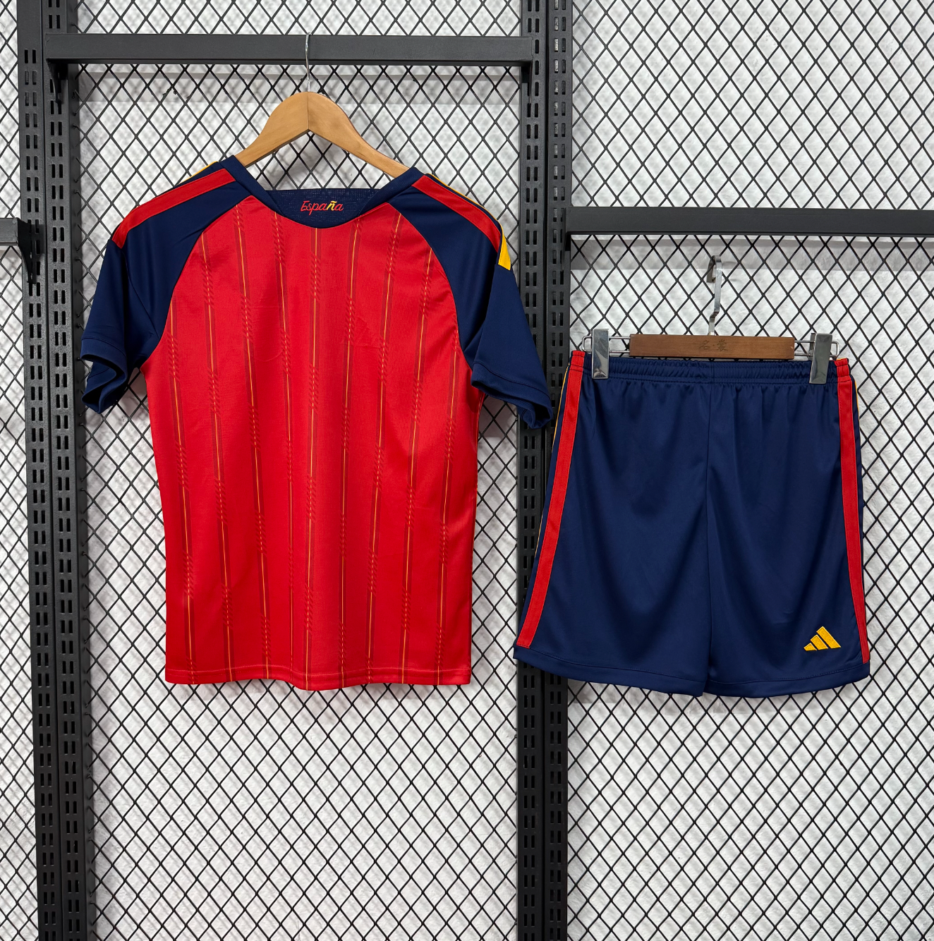 Spanien Heimtrikot Kinder 2026 Weltmeisterschaftsausgabe