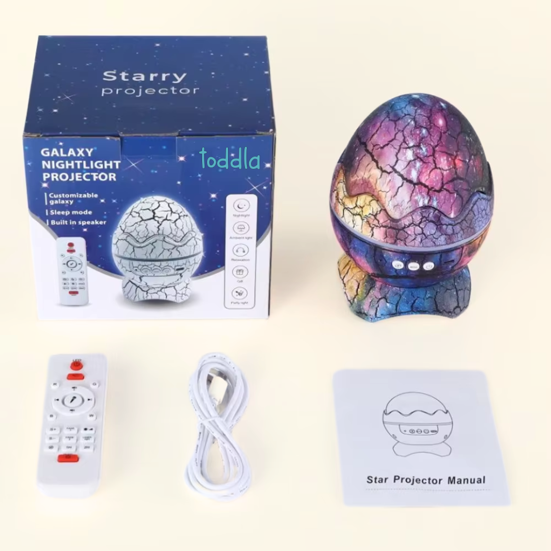 Dinosaur Egg Galaxy Projector