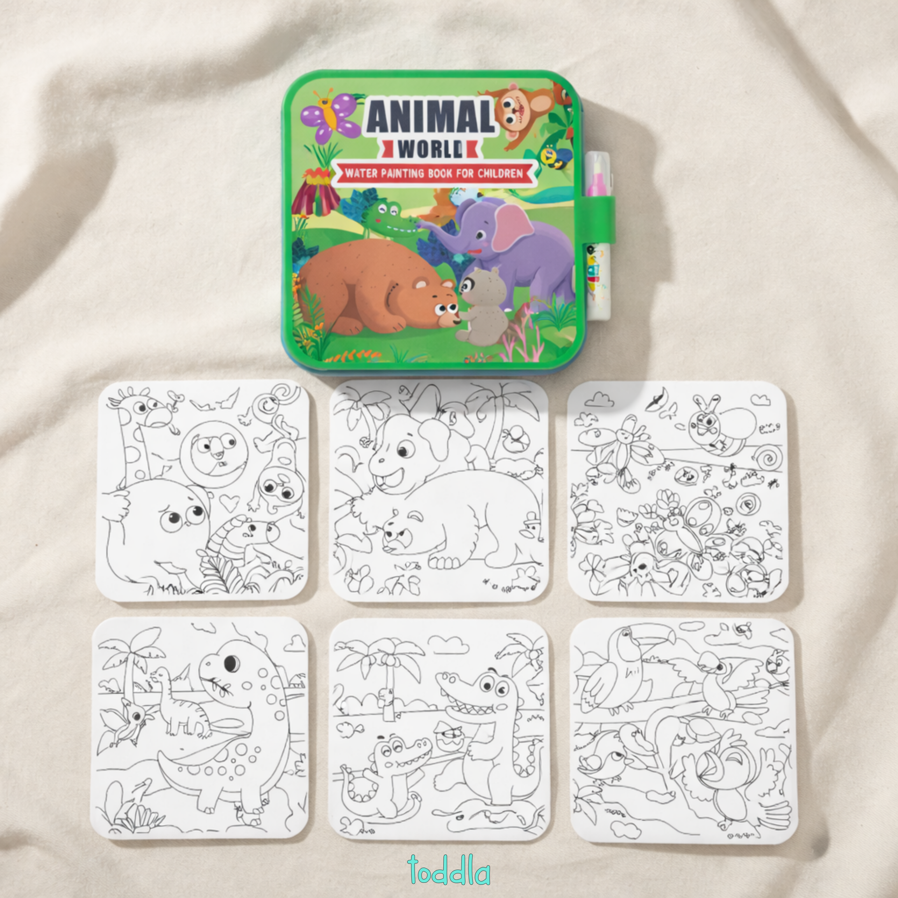 Magic Water Coloring Book
