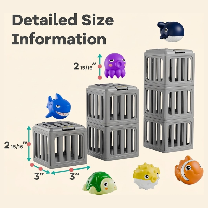 Pool Diving Bath Toy Sets