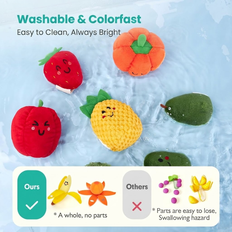 Sensory Fruits & Veggies Sorting Set