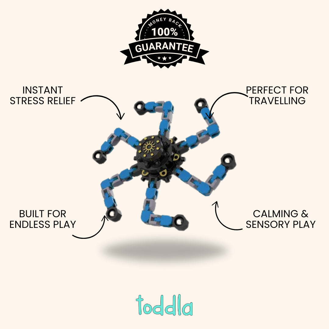 Transformer Fidget Spinners (4 Pack)