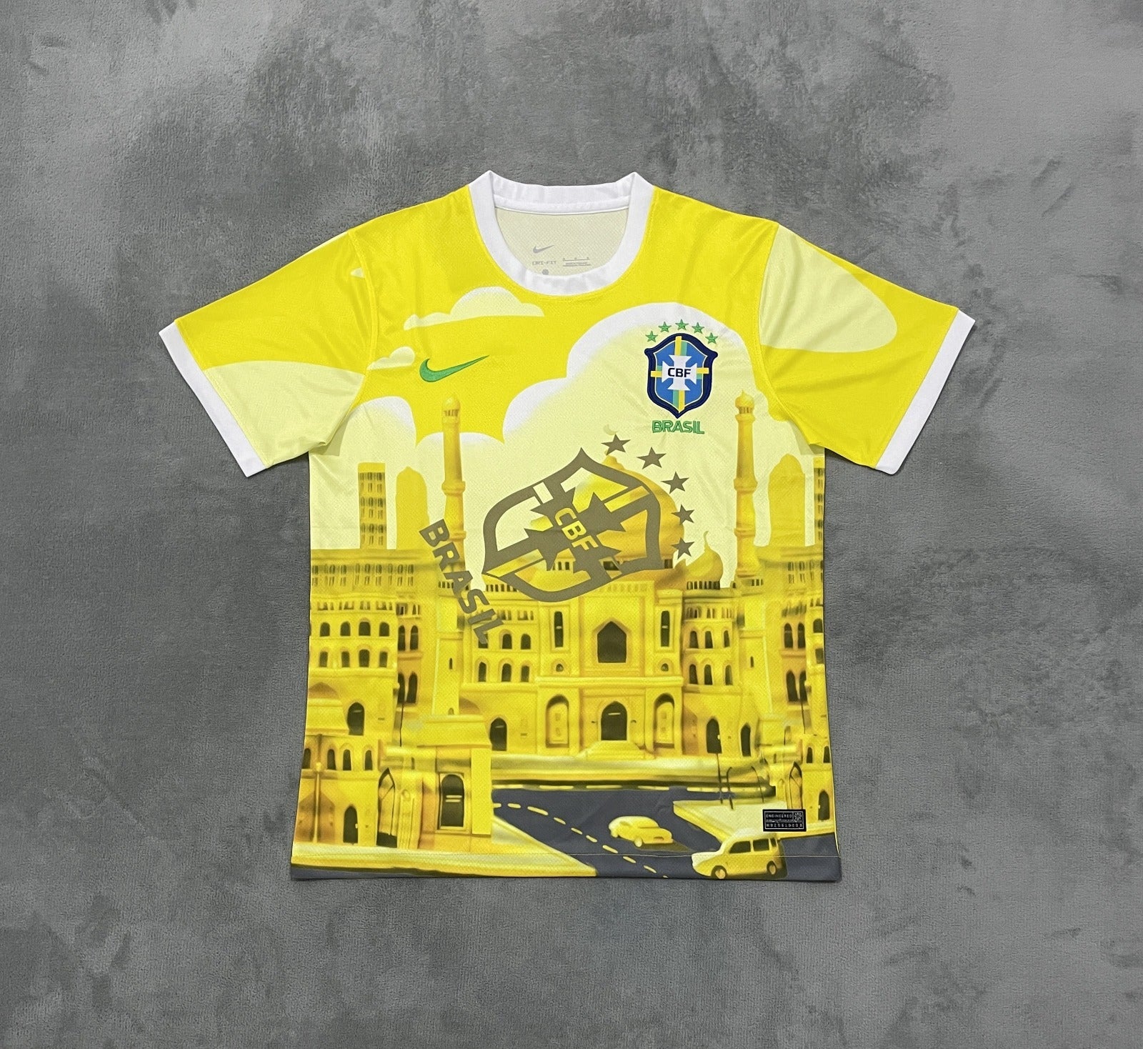 Maglia Edizione Speciale Gialla Brasile 2025