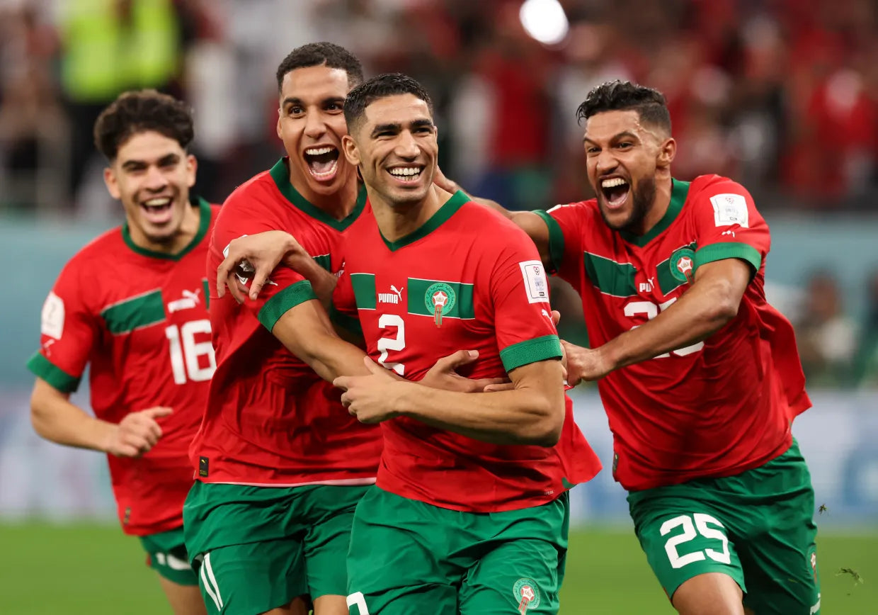 Maglia Casa Marocco HAKIMI Coppa del Mondo 2022