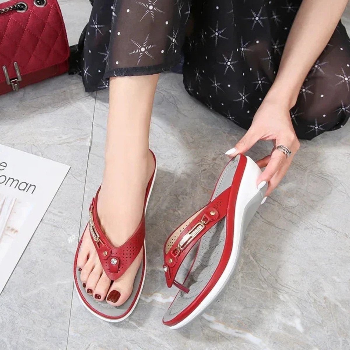Arch Support Cushion Sandals