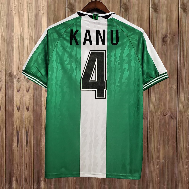 1996 Nigeria Heim Retro Trikot