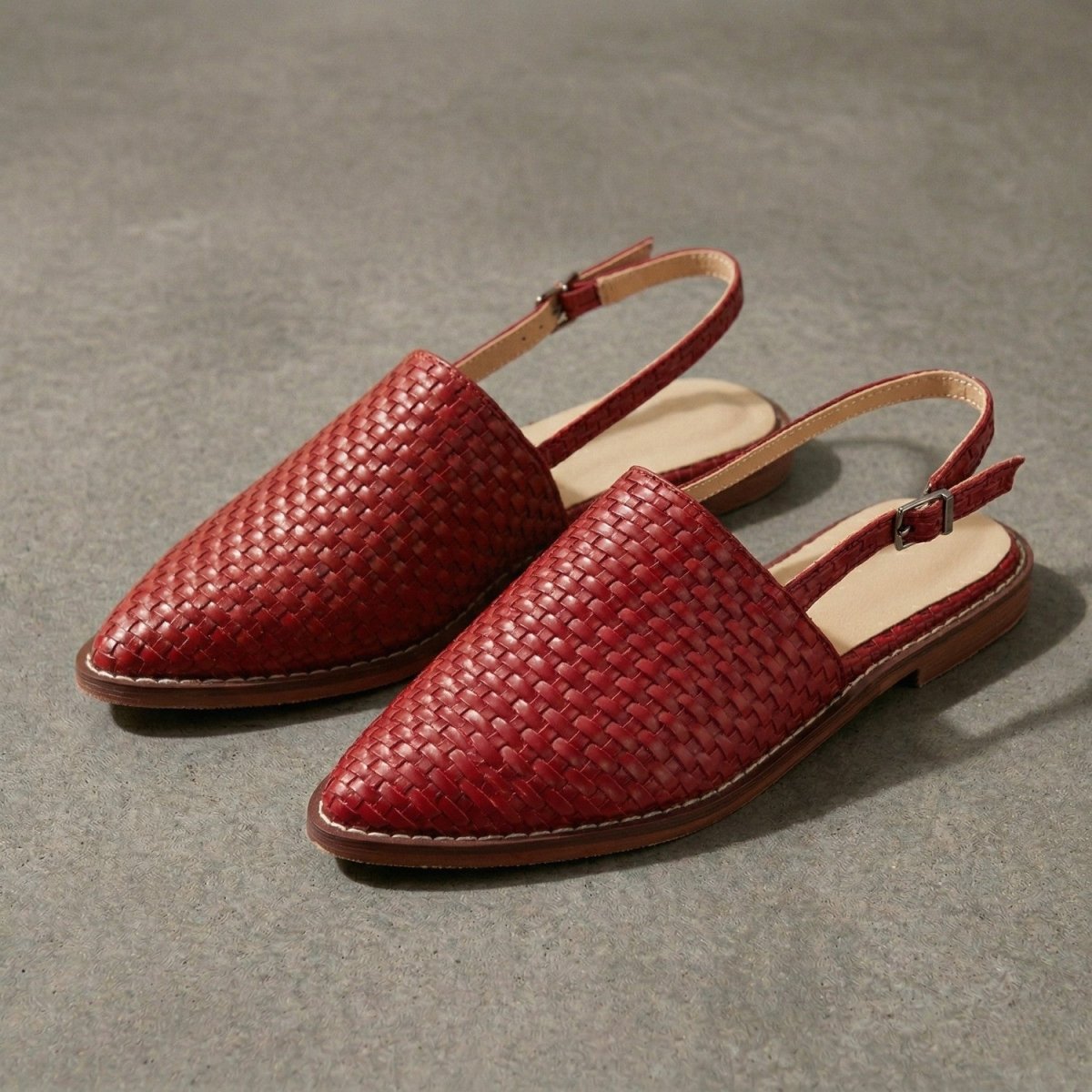 Braided Flat Comfort Sandals