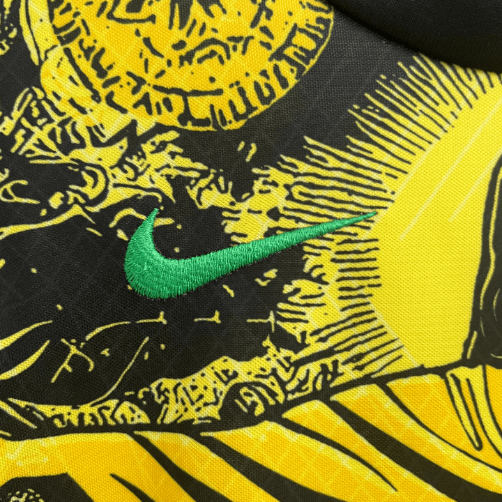 Brasilien Jesus Christus der Erlöser Kindertrikot – Gelbe Edition