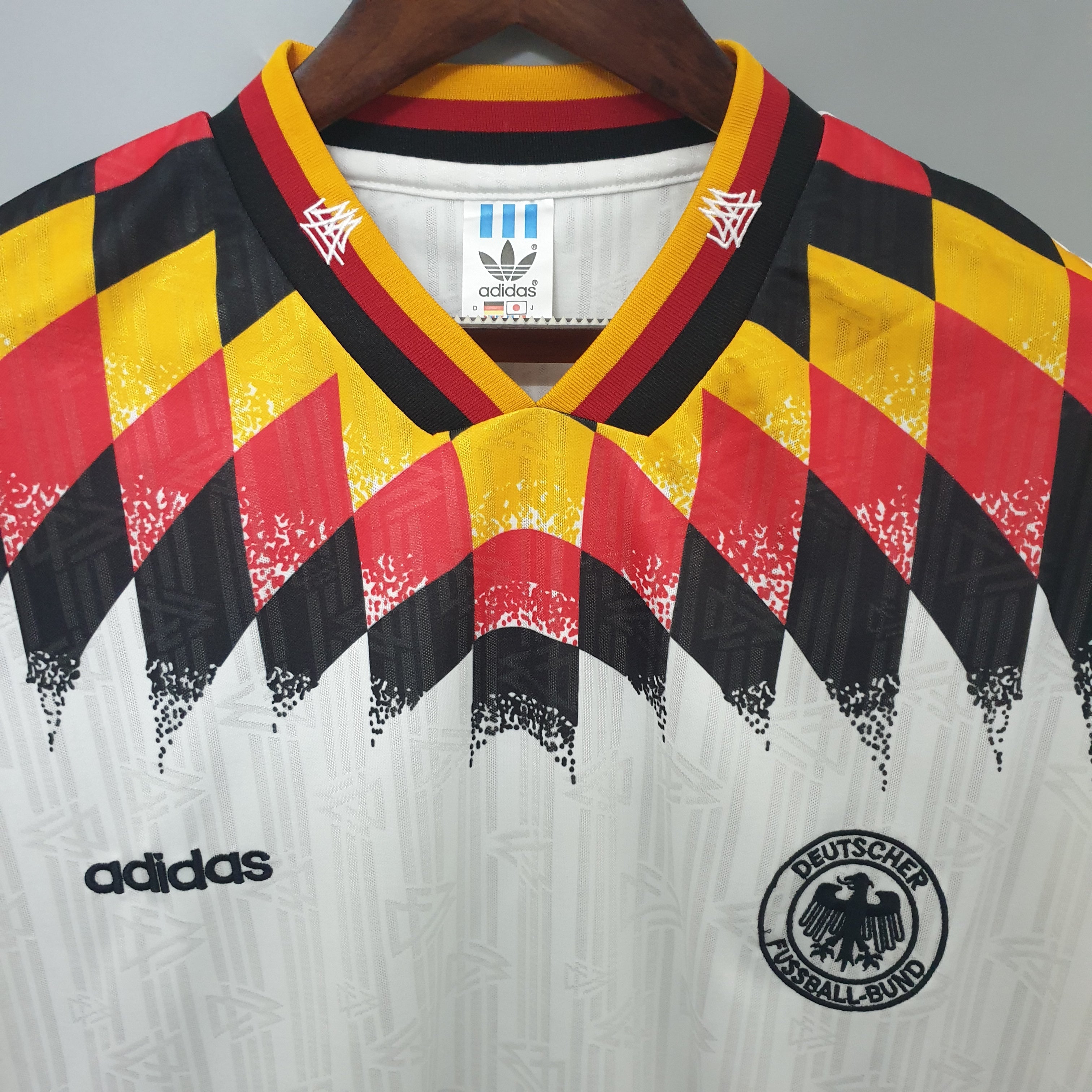 1994 Deutschland Heim Retro-Trikot