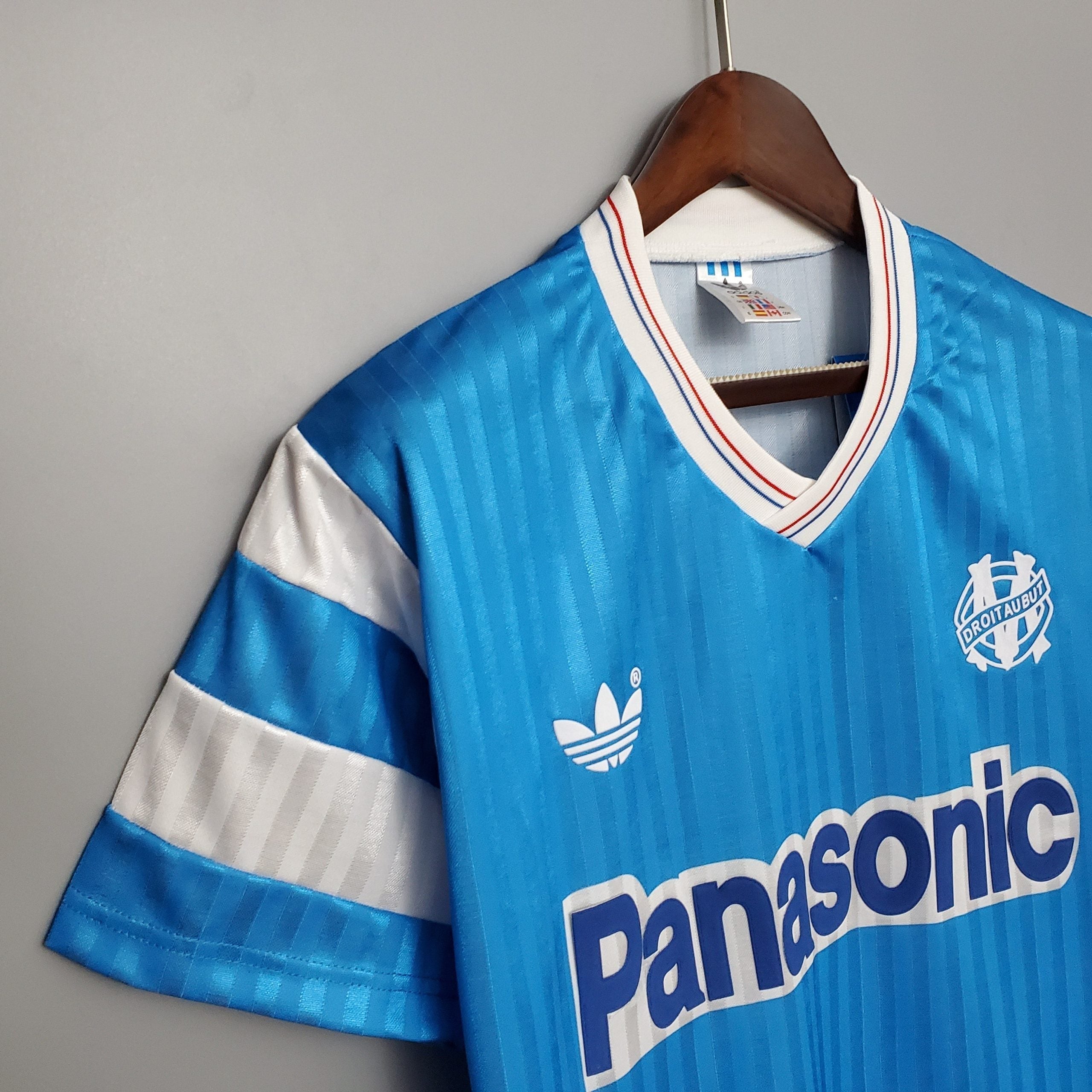 1990 Marseille Auswärts Retro-Trikot