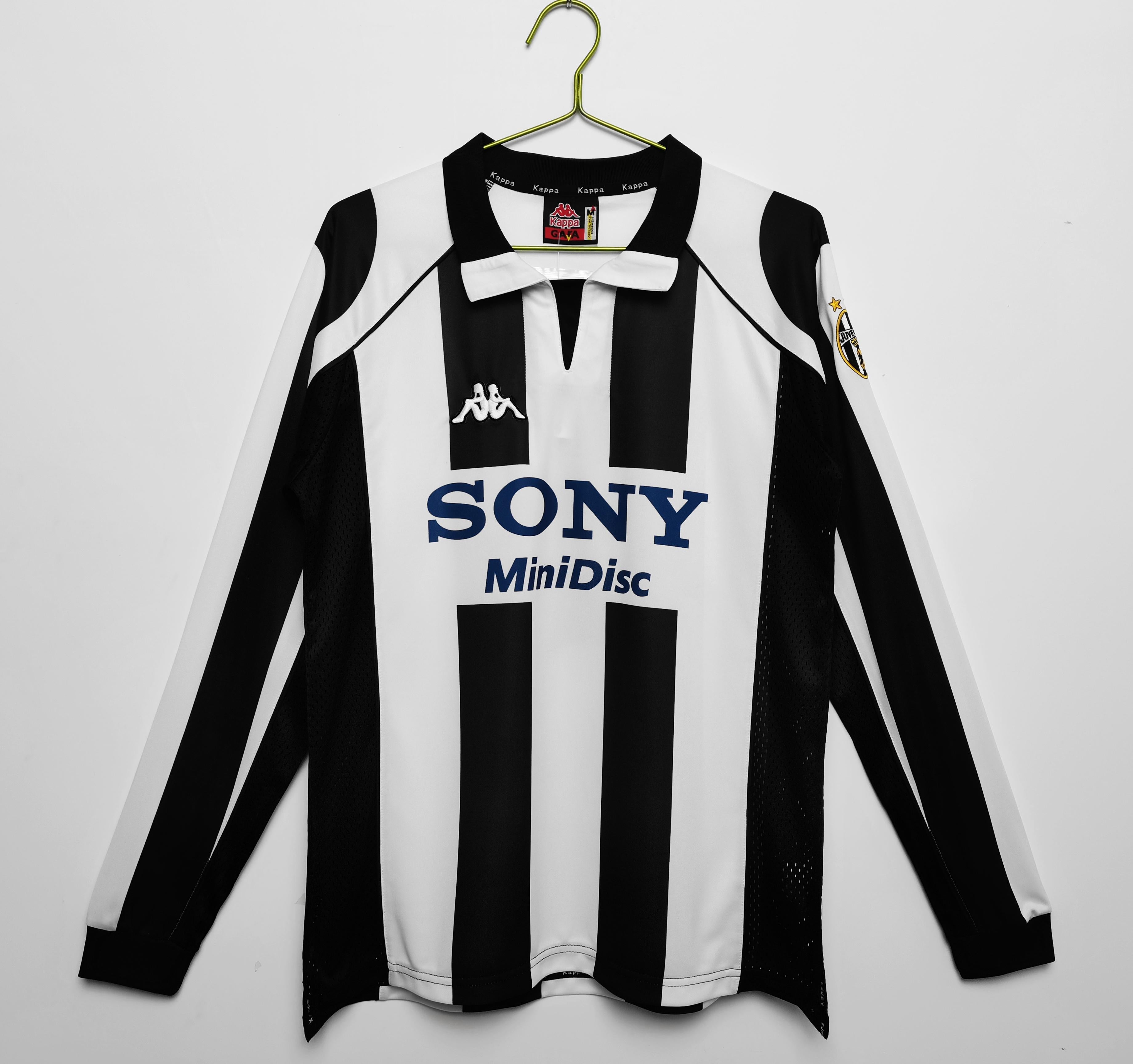 Juventus 1997-1998 Langarm Heimtrikot