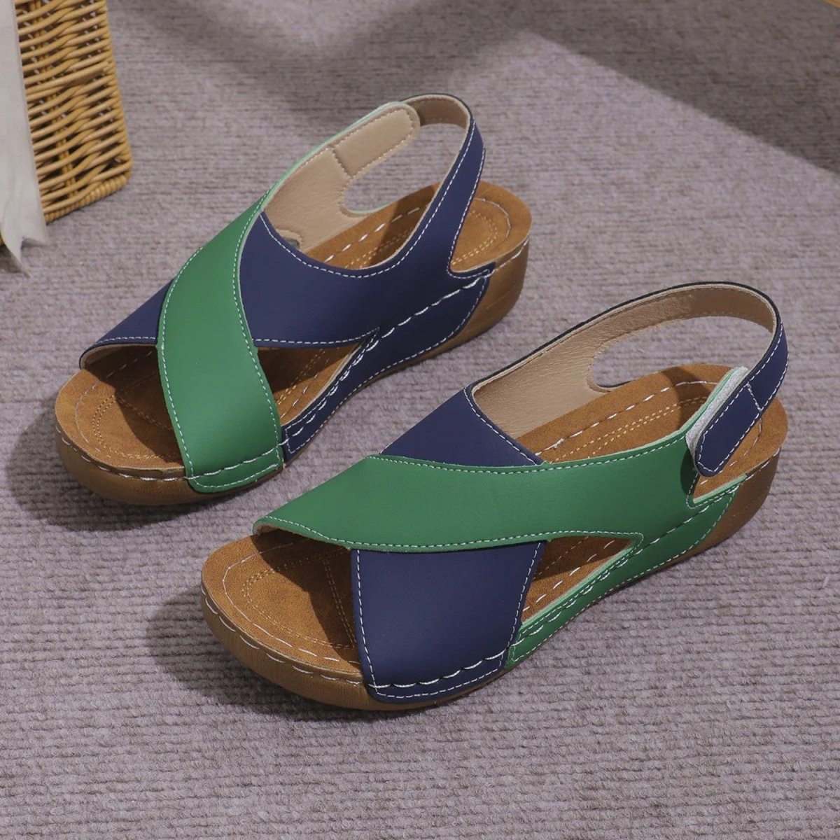 Comfortable Adjustable Wedge Sandals
