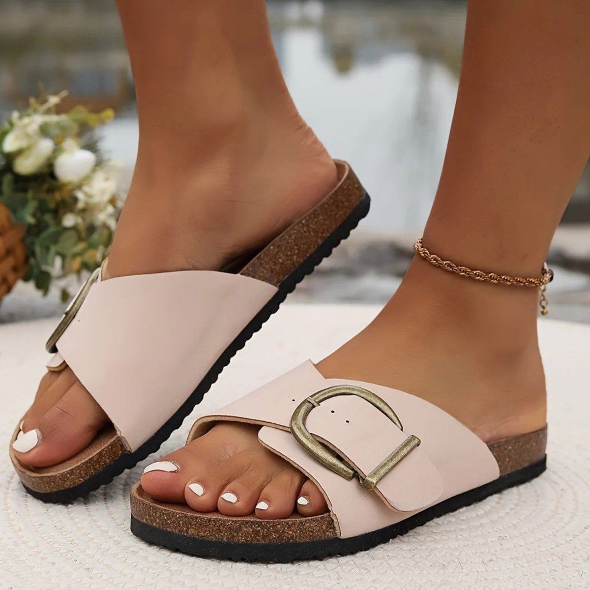 Comfortable Slip-On Sandals