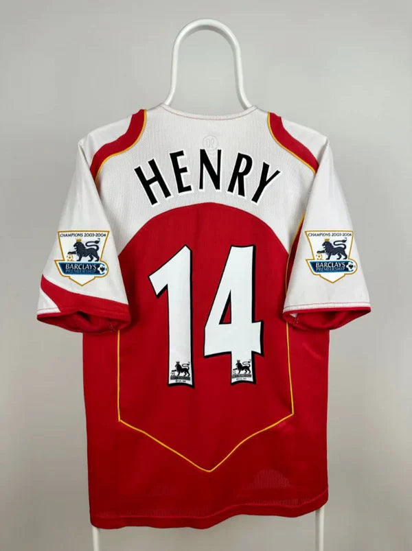 Arsenal 2003-2004 Home Jersey - Thierry Henry #14 Invincibles Edition