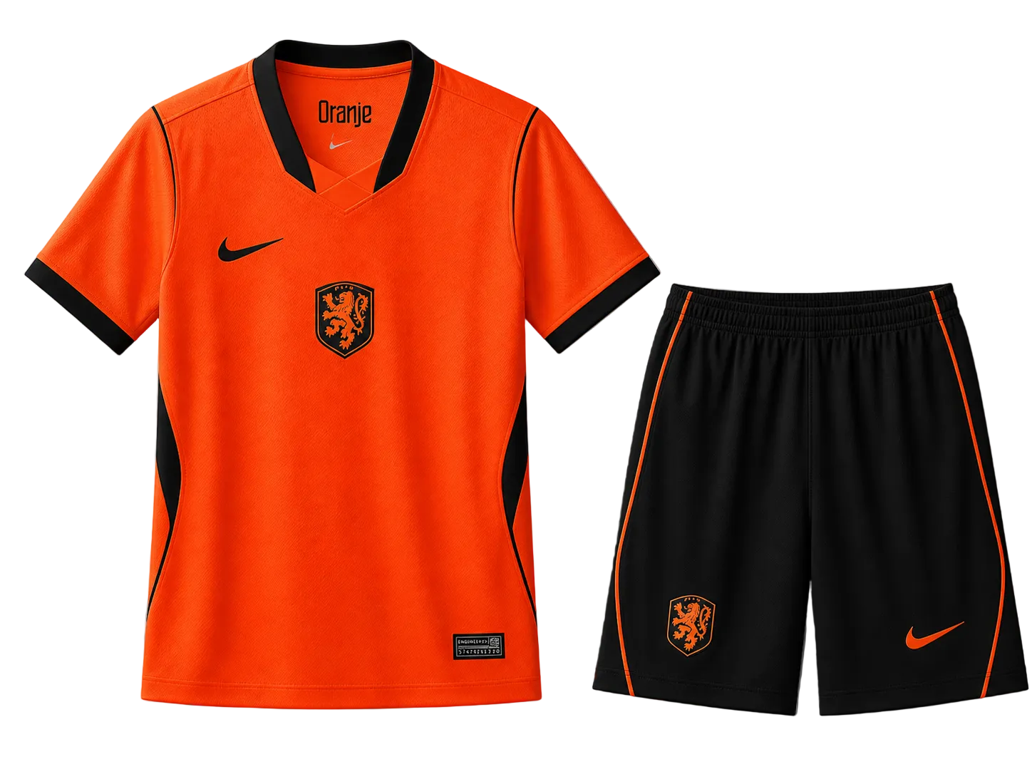 Niederlande Heim-Kindertrikot 2026/2027