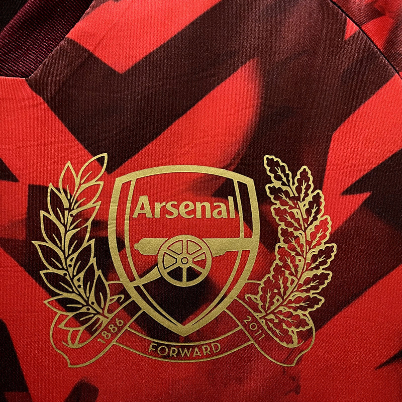 Camiseta edición especial Arsenal rojo oscuro