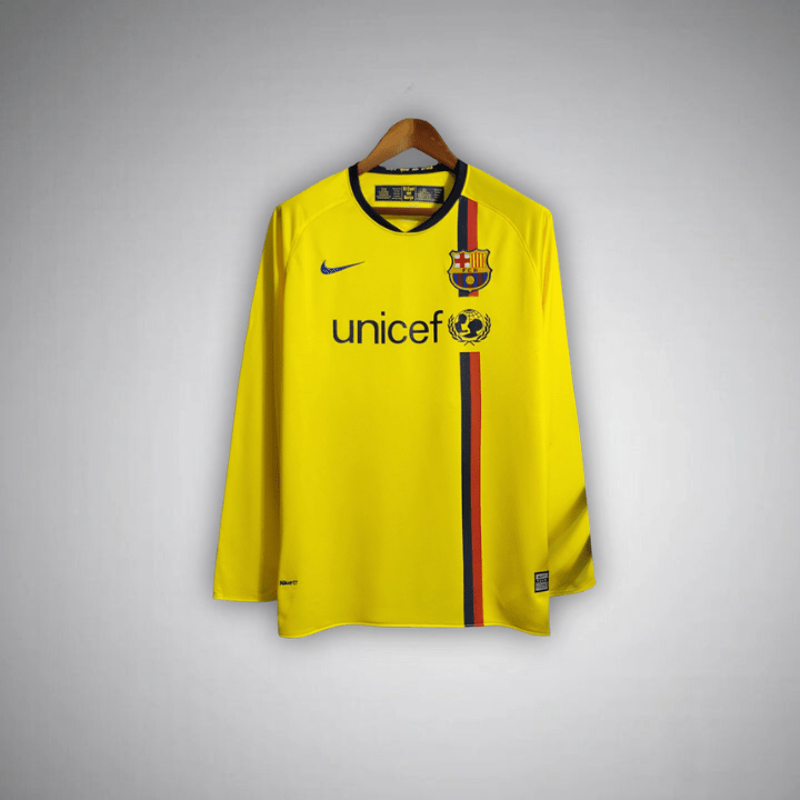 FC Barcelona 2008-2009 Langarm Auswärtskit