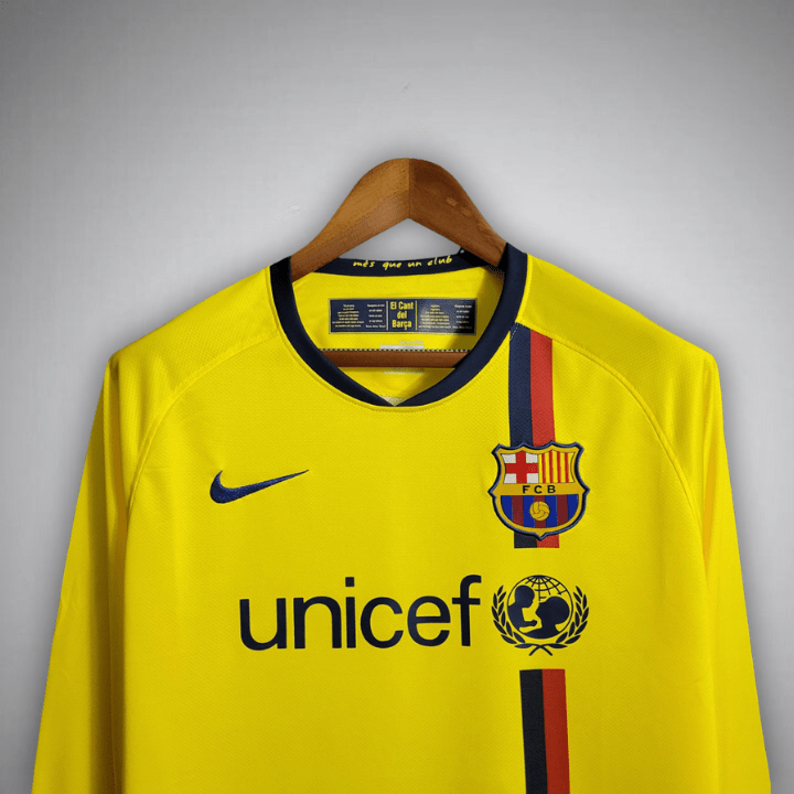 FC Barcelona 2008-2009 Langarm Auswärtskit