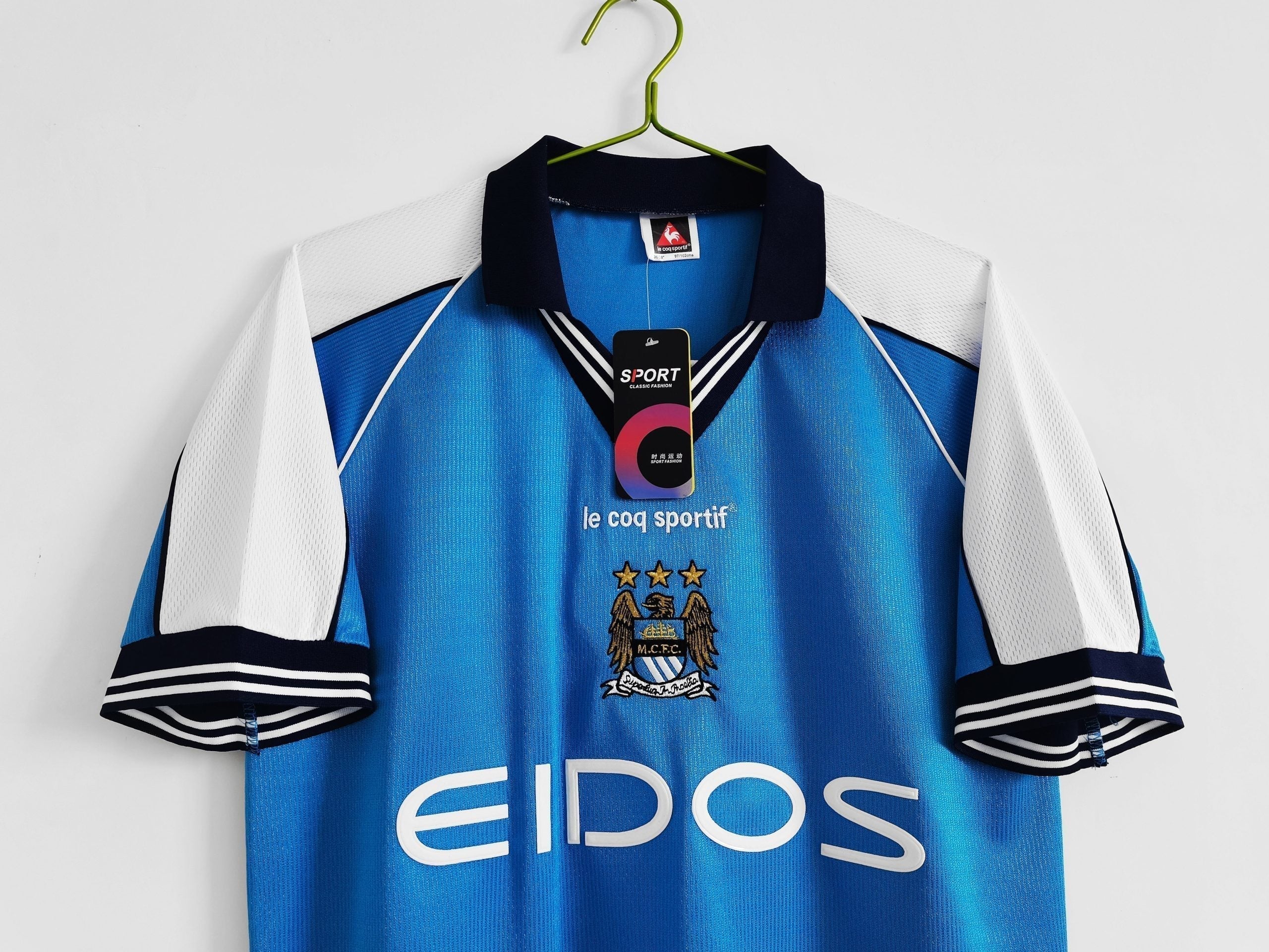 Manchester City 1999–2001 Retro Heimtrikot