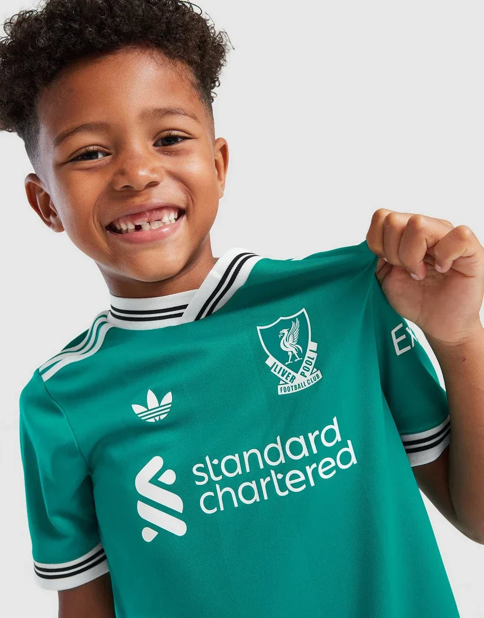 Terceiro Equipamento Liverpool - Crianças 2025/2026