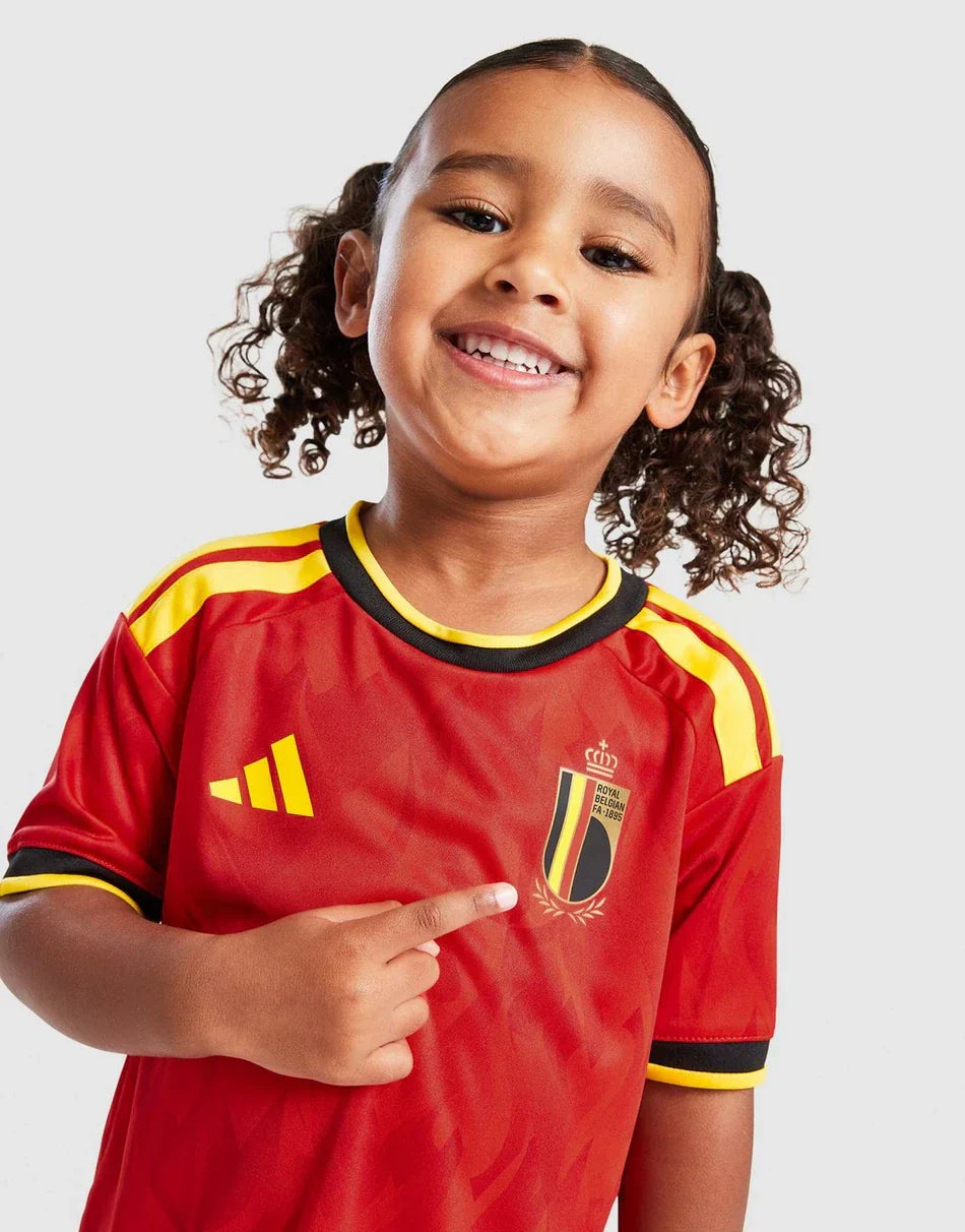 Equipamento Copa do Mundo Bélgica 2026 - Casa Crianças