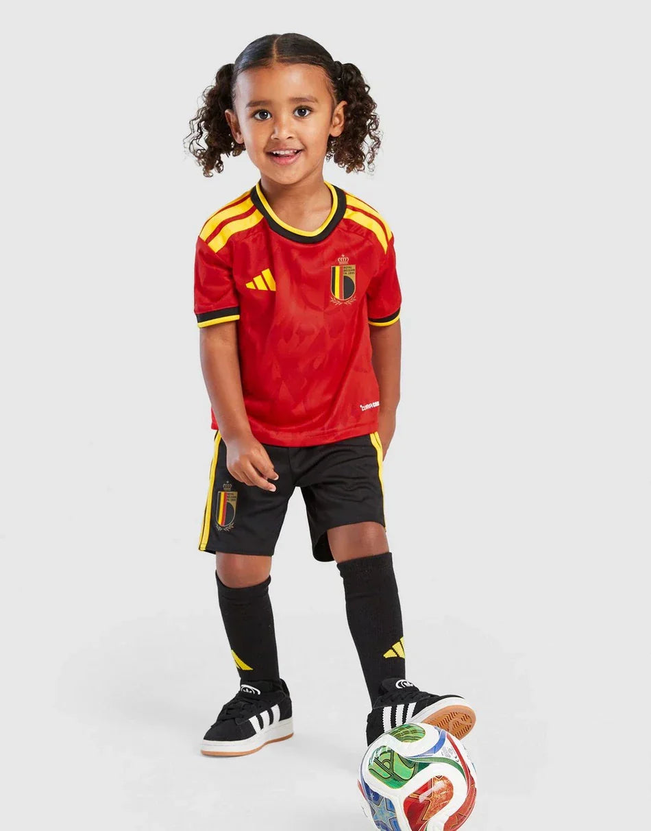 Equipamento Copa do Mundo Bélgica 2026 - Casa Crianças