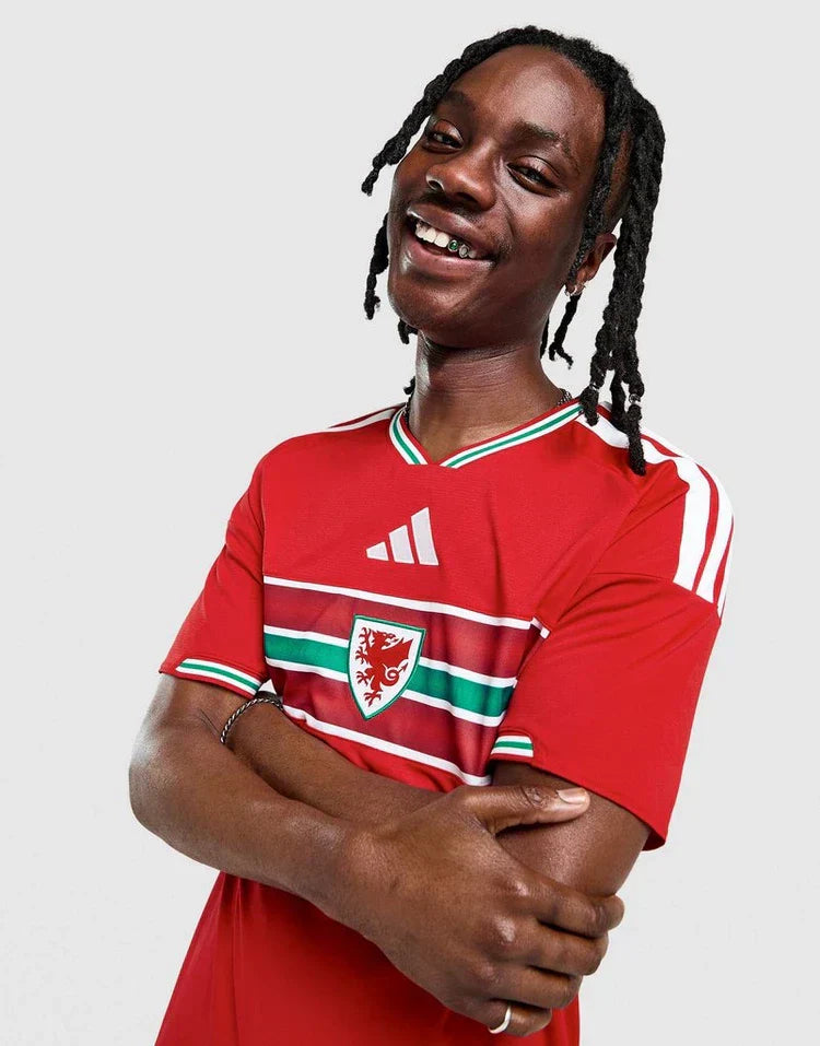 Camisola em Casa do País de Gales para o Mundial 2026