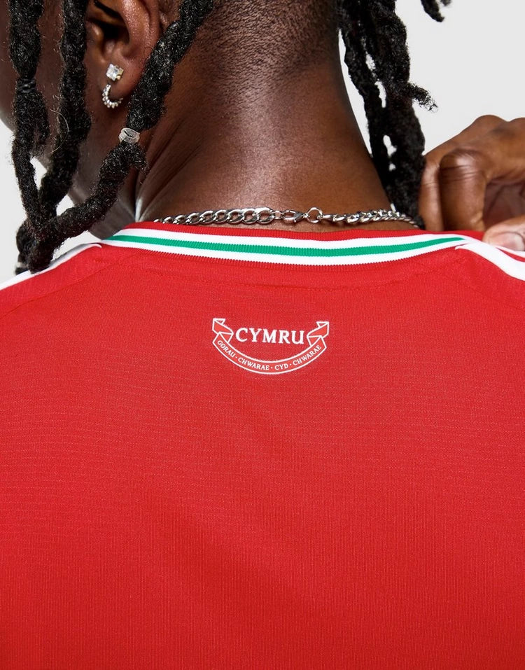 Camisola em Casa do País de Gales para o Mundial 2026