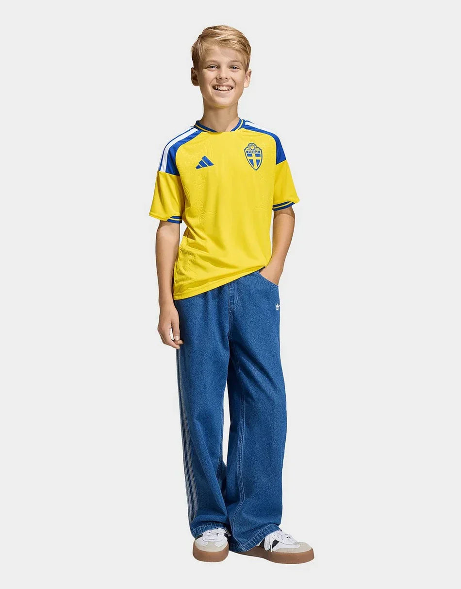 Equipamento Suécia Copa do Mundo 2026 - Casa Crianças