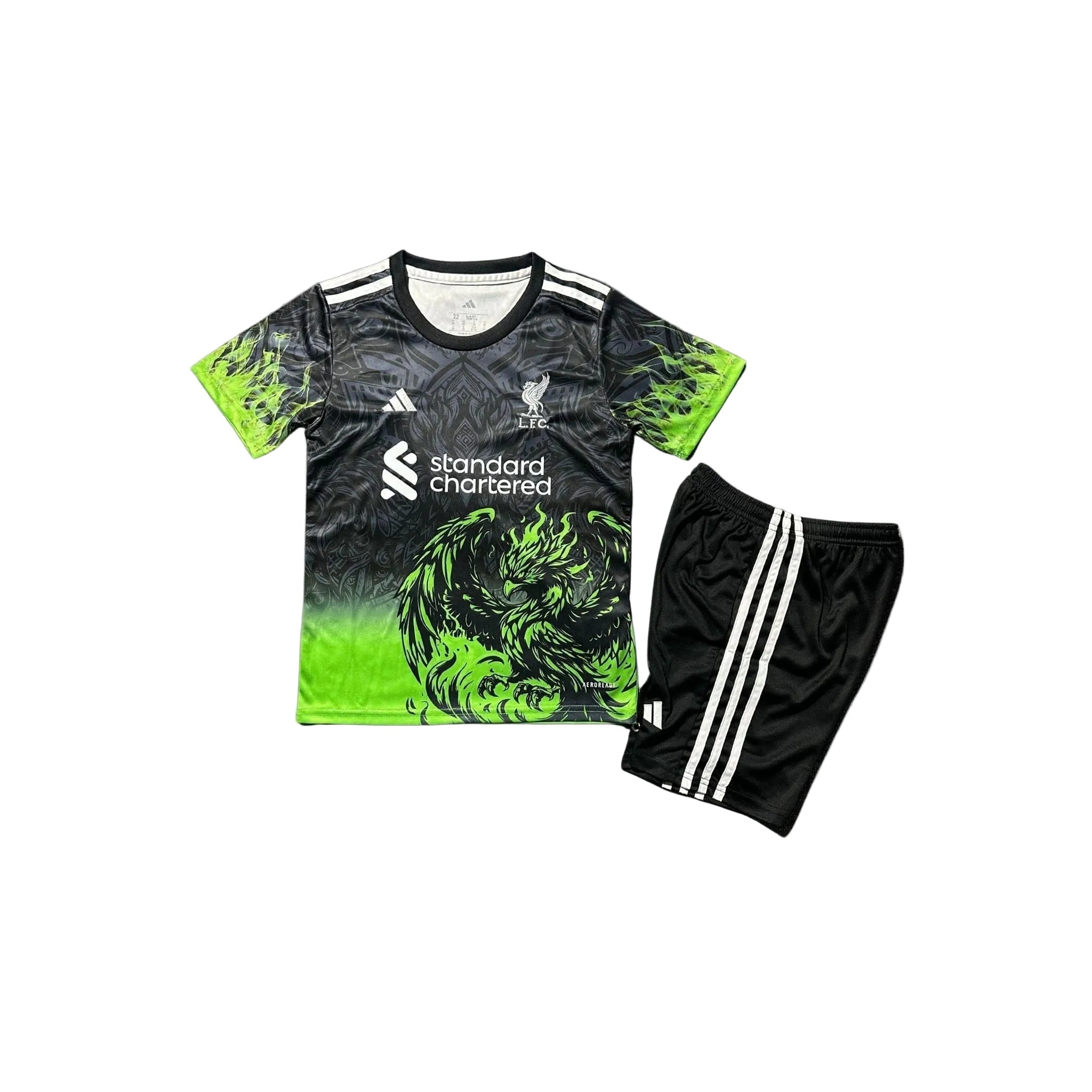 Liverpool Grüner Drache Kindertrikot