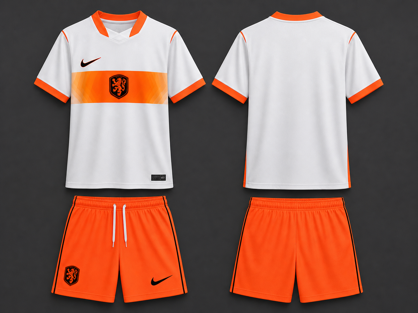 Niederlande Auswärts-Kindertrikot 2026/2027