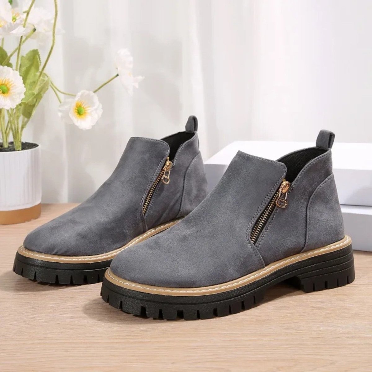 Orthopedic Ankle Boots for Comfort