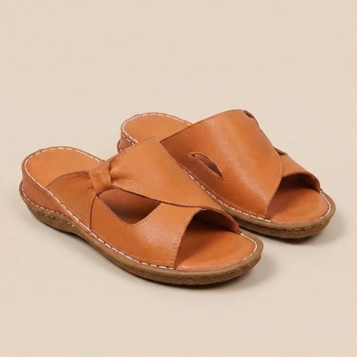 Orthopedic Vegan Leather Sandals for Comfort