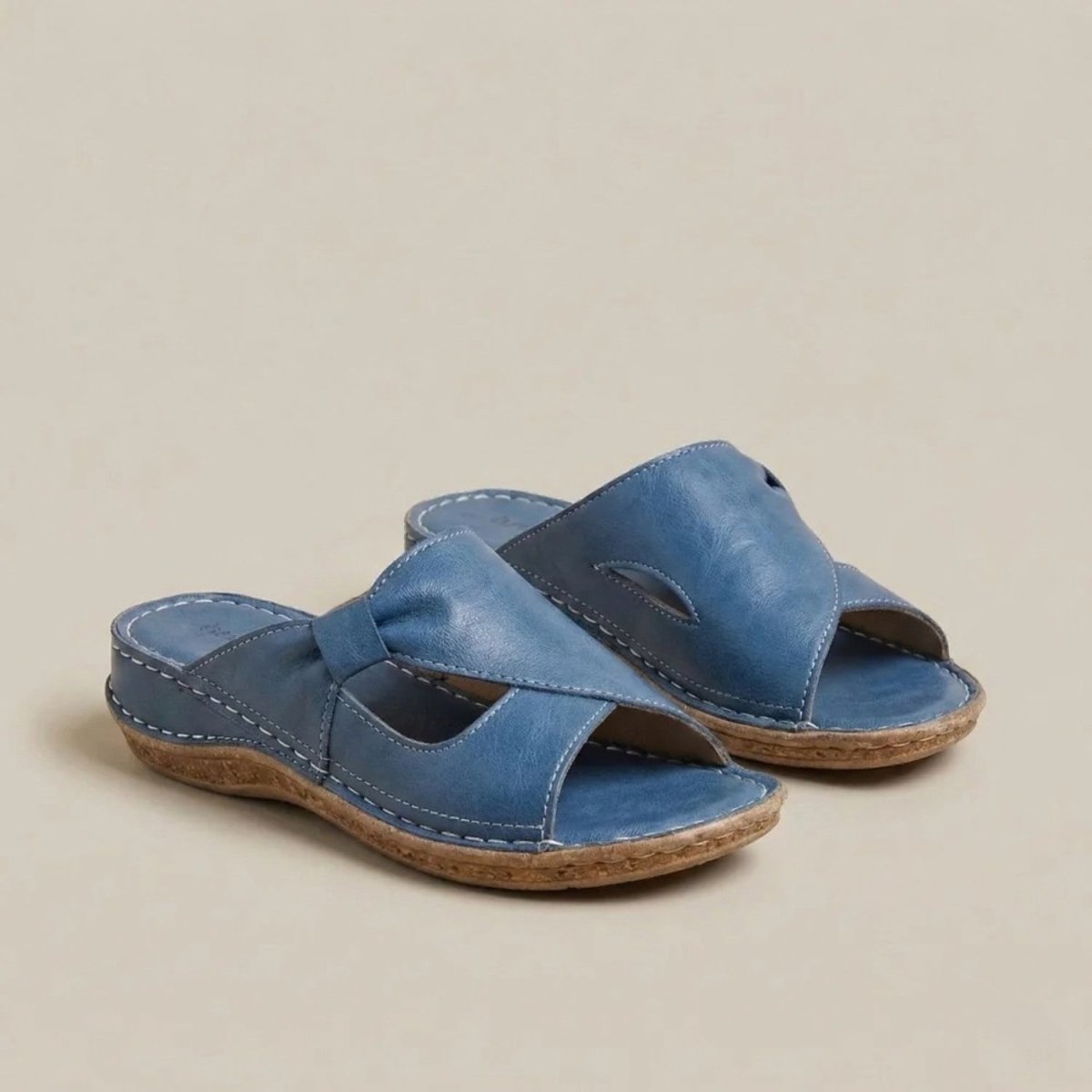 Orthopedic Vegan Leather Sandals for Comfort