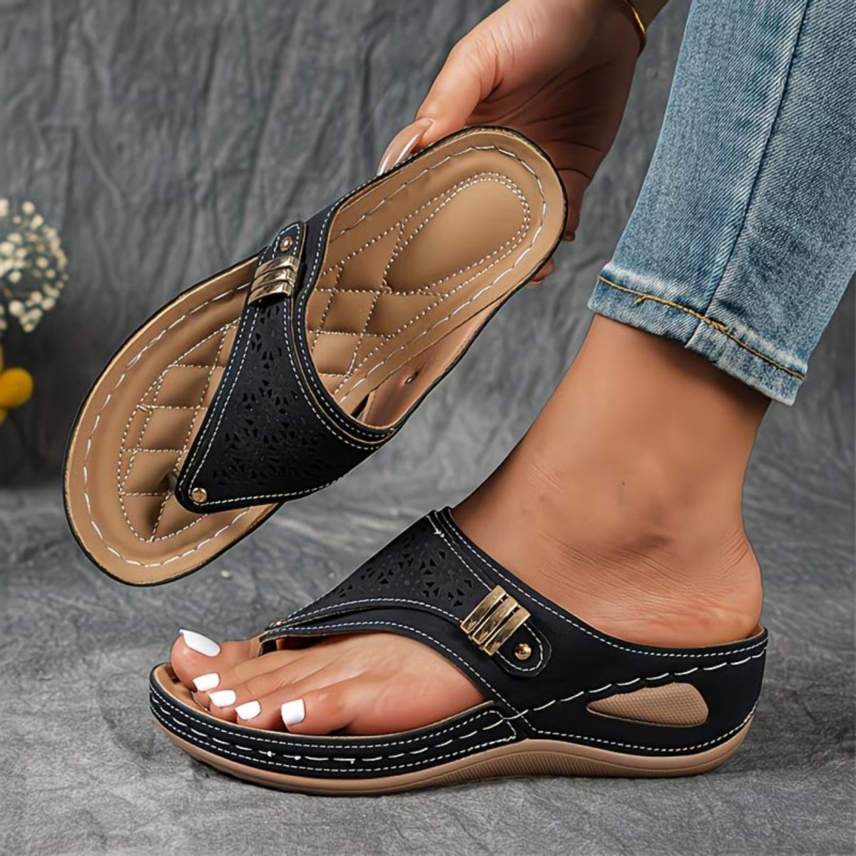 Orthopedic Wedge Comfort Sandals