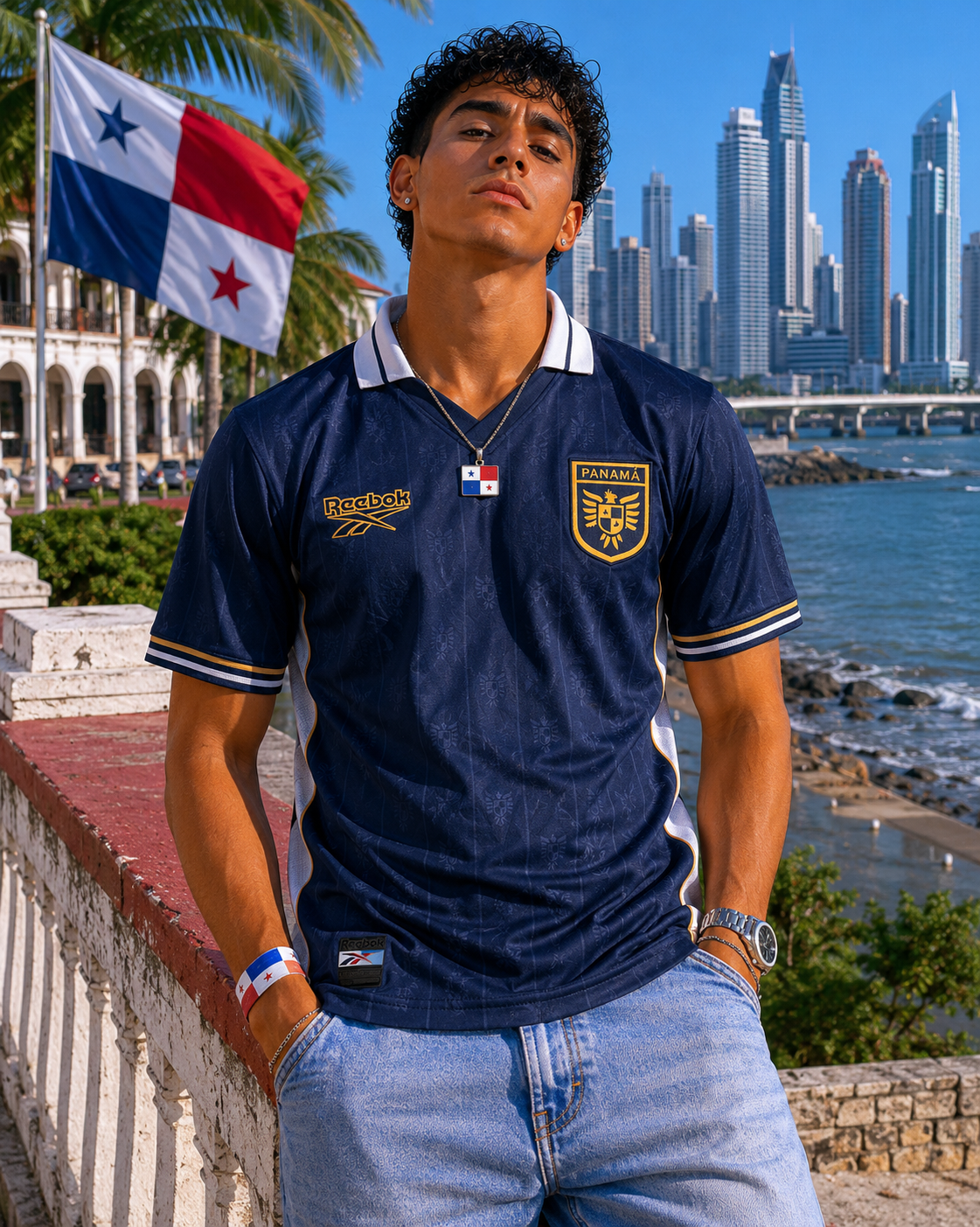 Panama 2026/2027 Drittes Blaues Trikot