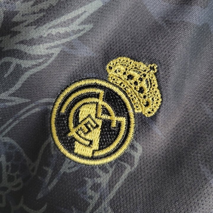 Real Madrid Spezielles Schwarzes Drachen-Trikot