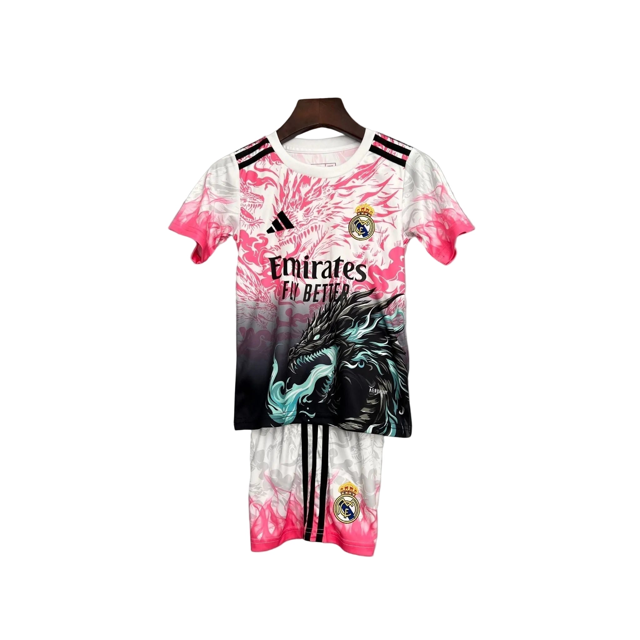 Maglia bambini Real Madrid Drago Rosa