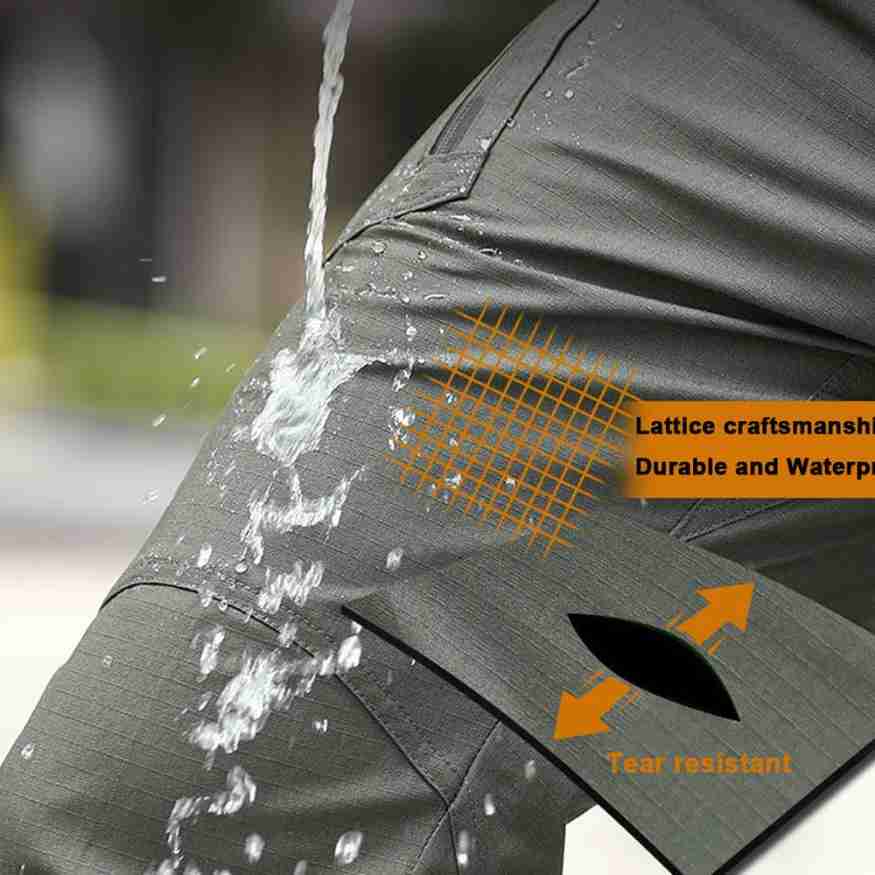 Waterproof Tactical Trousers – Multi-Pocket, Reinforced, Built for the Outdoors