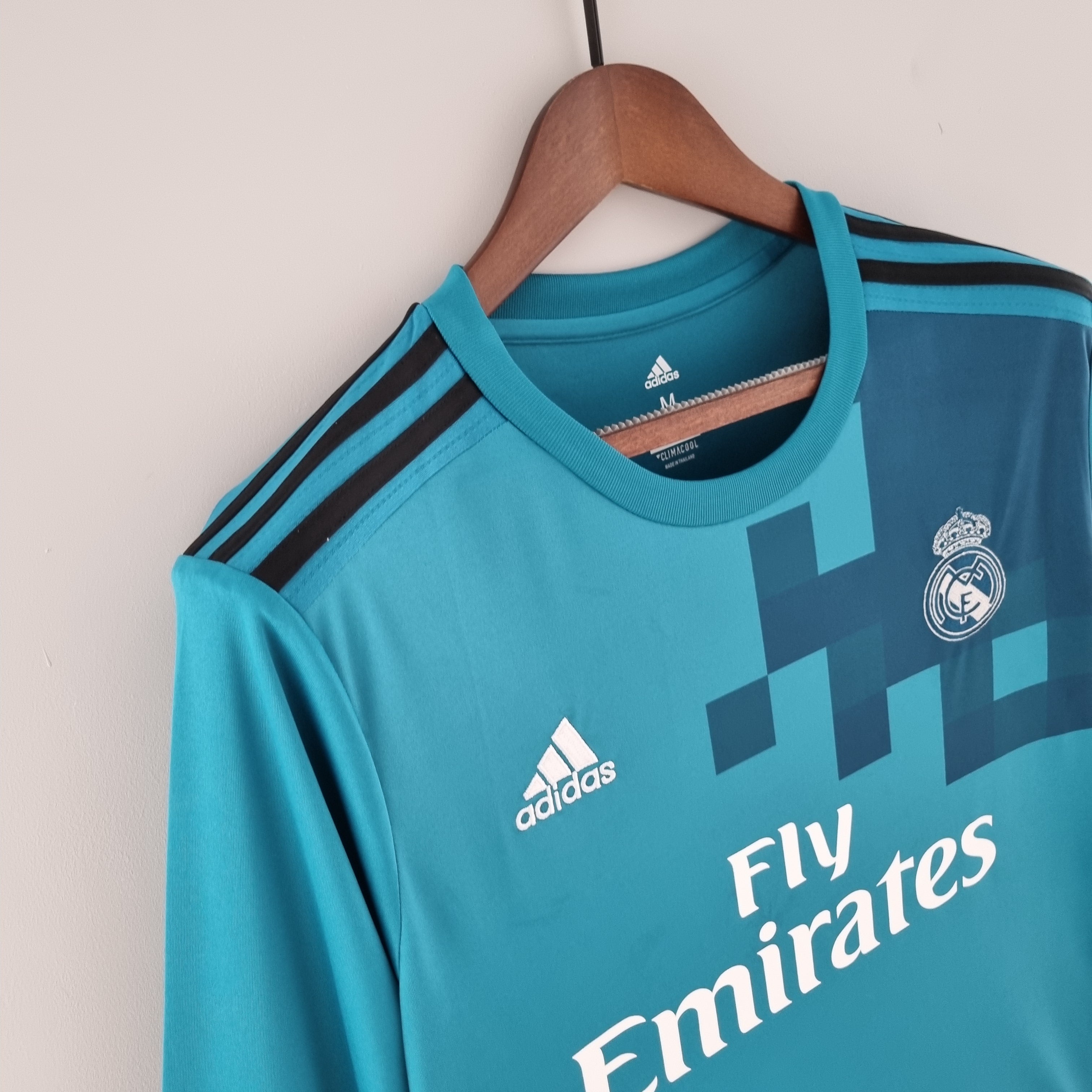 REAL MADRID RETRO DRITTES LANGARMTRIKOT 17/18